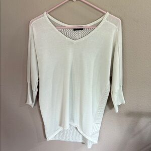 The Limited V-Neck Long 3/4 Sleeve Top
